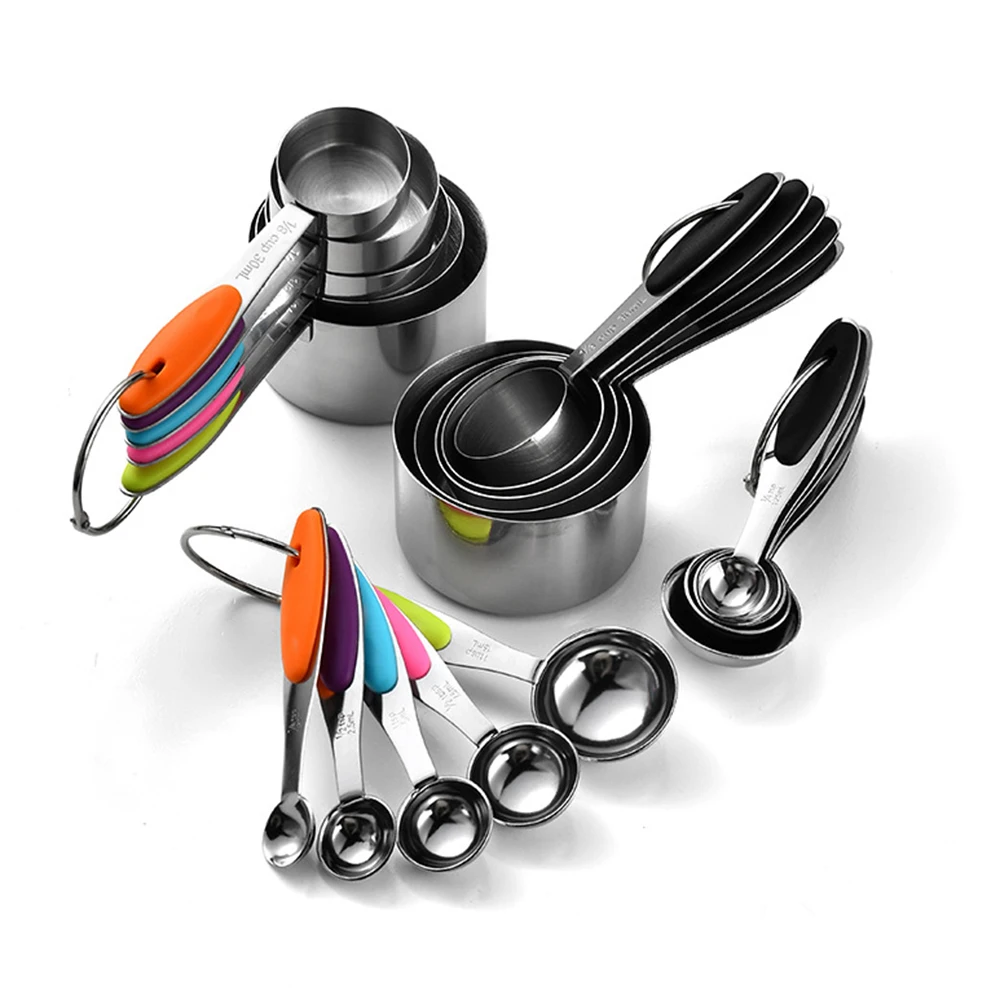 Kitchen Gadgets Sale - 5/10 قطعة الفولاذ المقاوم للصدأ قياس