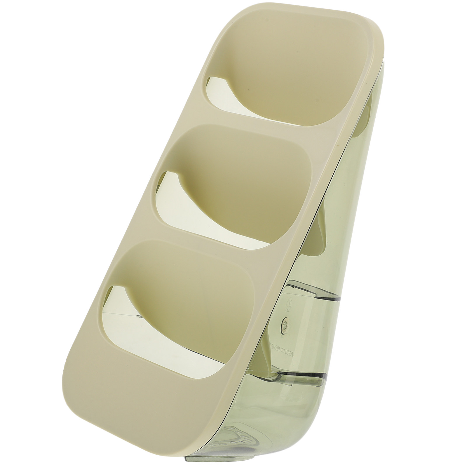 Kitchen Utensil Holder - حامل عيدان الطعام المكتبي ثلاثي الطبقات،