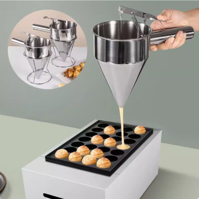 Quality Kitchen Gadgets - موزع سوائل من الفولاذ المقاوم للصدأ