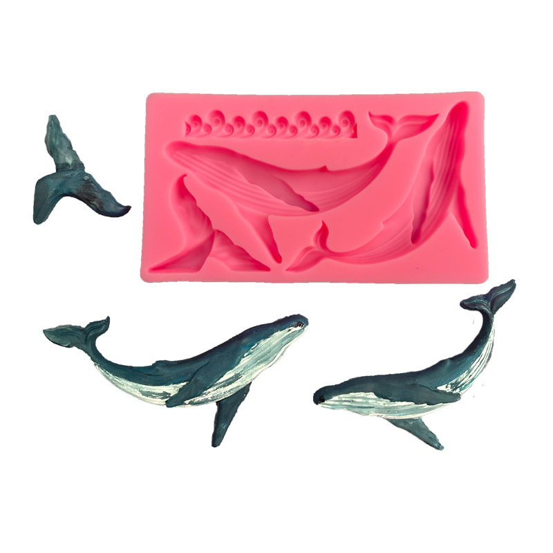 Kitchen Gadgets Website - Whale بها بنفسك الحوت قالب من
