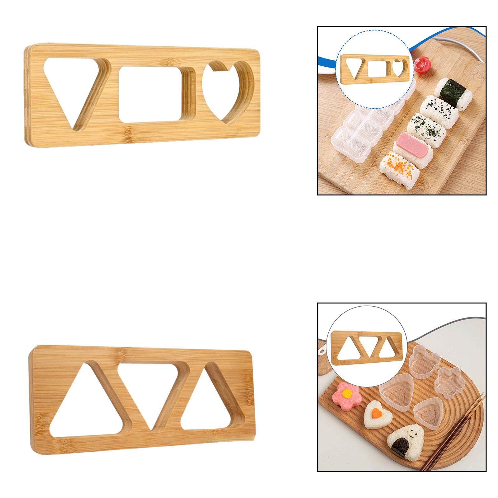 Kitchen Gadgets That Are Useful - صانع كرات الأرز الخشبية أداة المطبخ