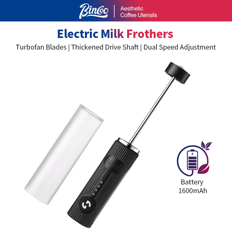 Kitchen Gadgets Website - BINCOO القهوة الكهربائية Frother USB قابلة