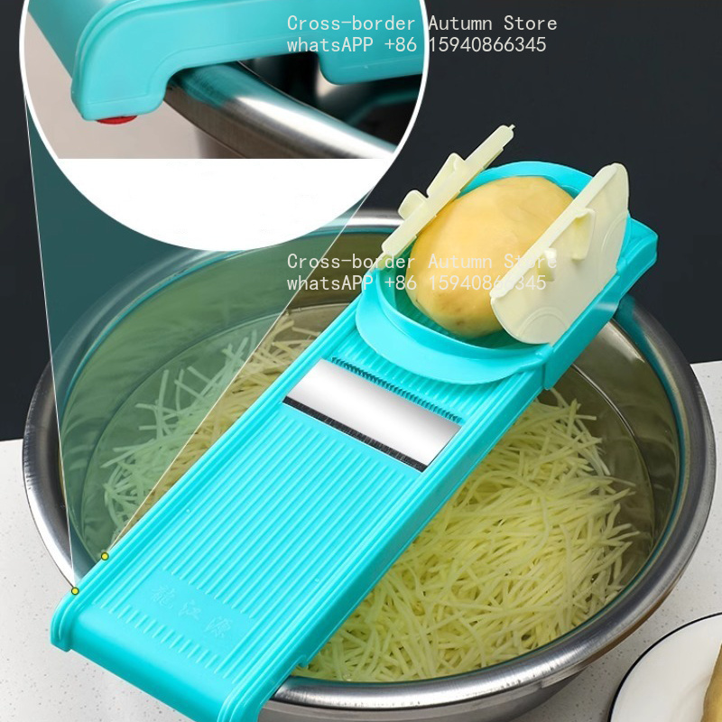 مبشرة خضروات محمولة وقطاعة بطا - مراجعة Korean Kitchen Gadgets وسعره