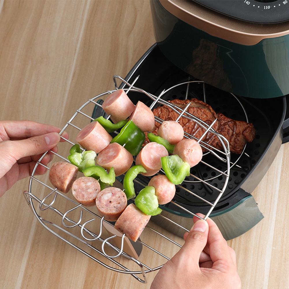 الفولاذ المقاوم للصدأ الهواء ا - مراجعة Air Fryer Accessories وسعره