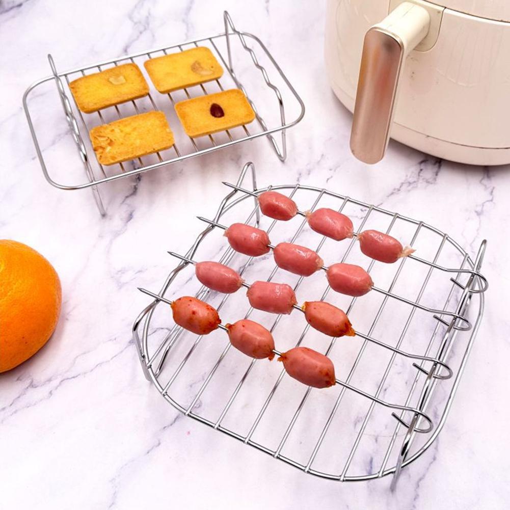 الفولاذ المقاوم للصدأ الهواء ا - مراجعة Air Fryer Accessories وسعره