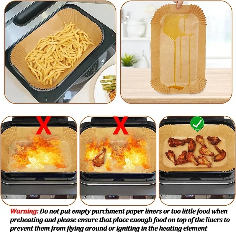 المتاح الهواء المقلاة ورقة غير - مراجعة Air Fryer Accessories وسعره