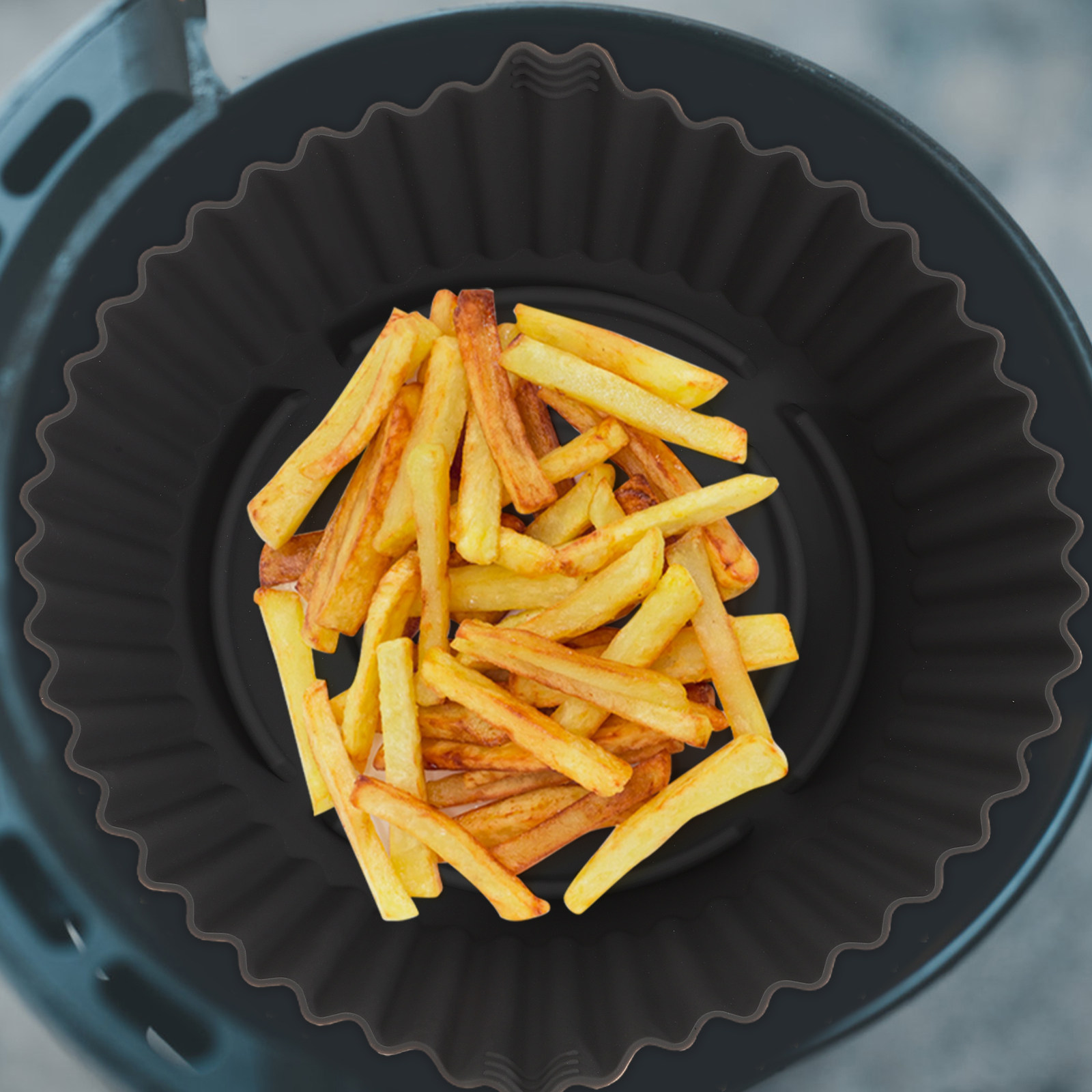 حصيرة سيليكون قابلة لإعادة الا - مراجعة Air Fryer Accessories وسعره
