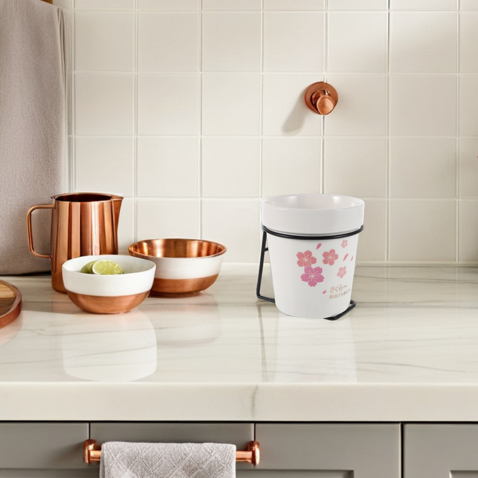 حامل عيدان الطعام السيراميكي ب - مراجعة Kitchen Utensil Holder وسعره