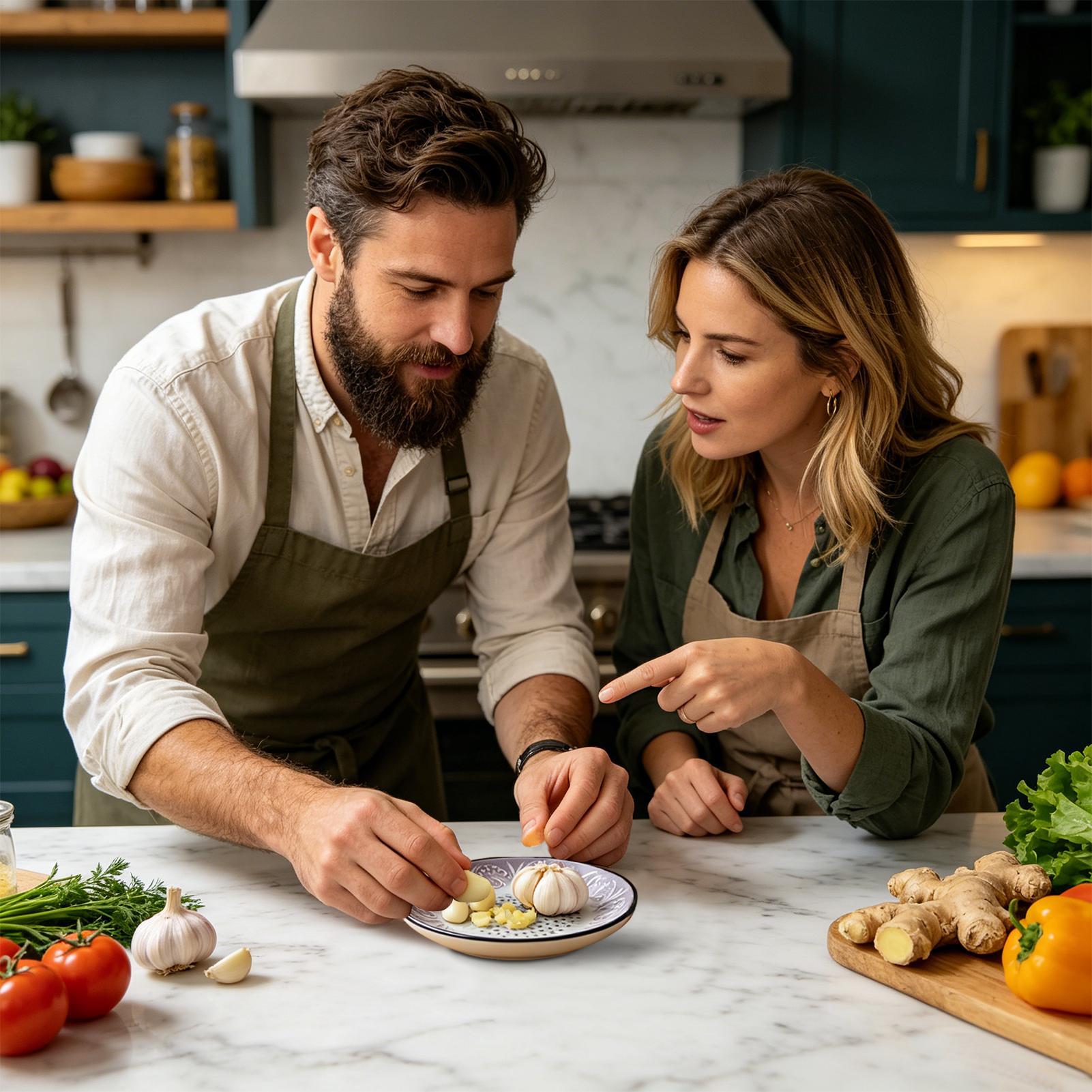 مبشرة ثوم سيراميكية صغيرة محمو - مراجعة Kitchen Gadgets In Spanish وسعره