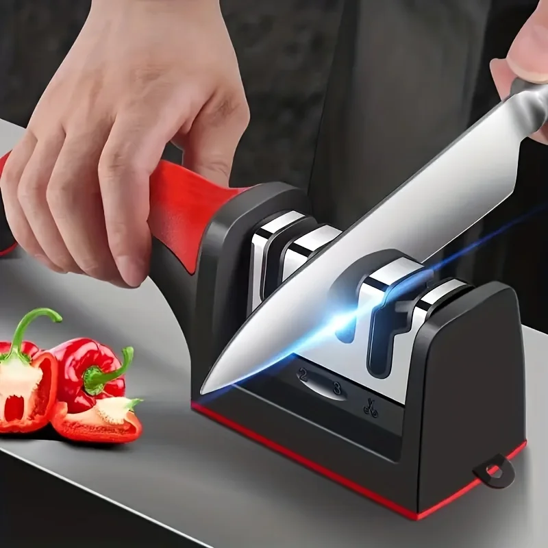 مبراة سكاكين ومقصات فاخرة بـ 4 - مراجعة Kitchen Gadgets That Are Useful وسعره