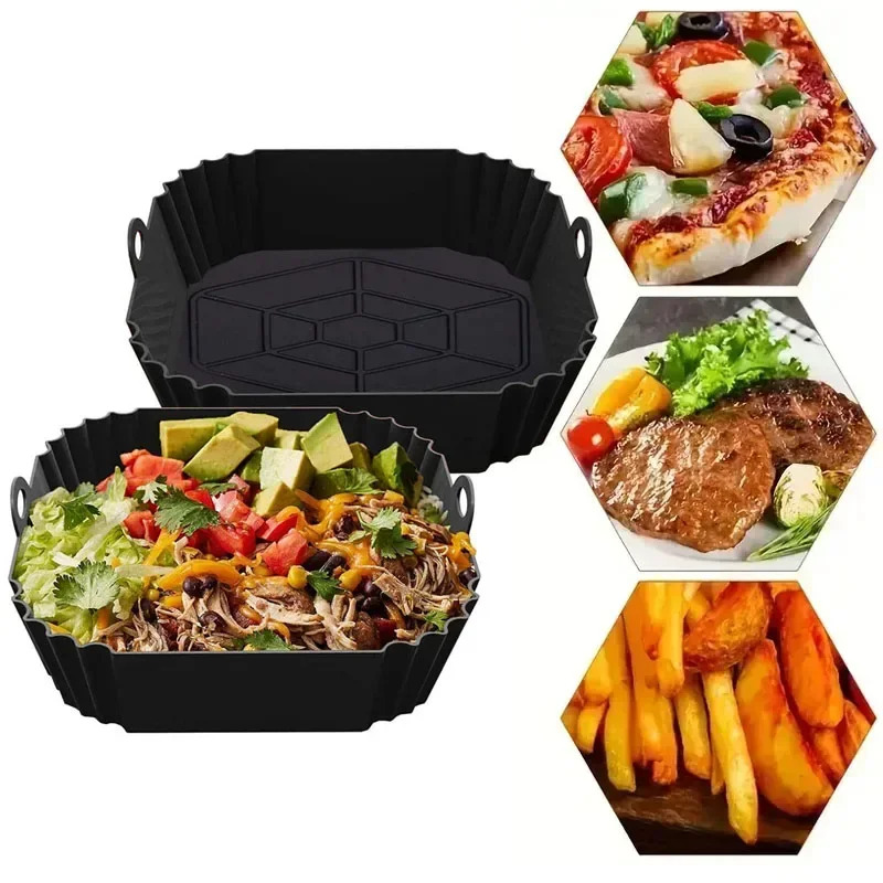 قطعة واحدة من سلة المقلاة الهو - مراجعة Air Fryer Accessories وسعره