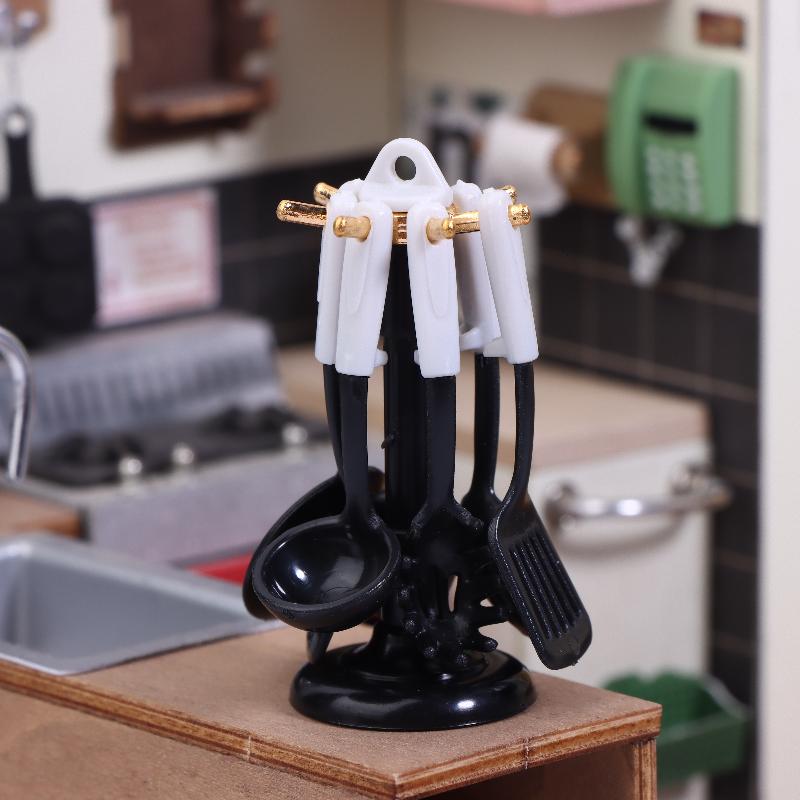 دمية مصغرة الملحقات مجرفة صغير - مراجعة Kitchen Utensil Holder وسعره