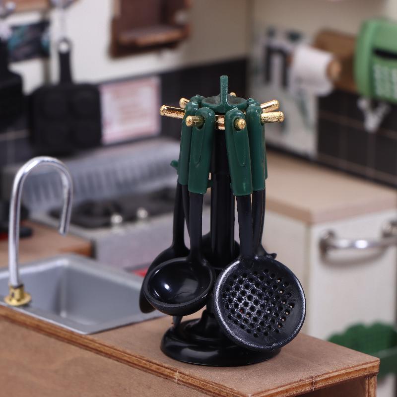دمية مصغرة الملحقات مجرفة صغير - مراجعة Kitchen Utensil Holder وسعره