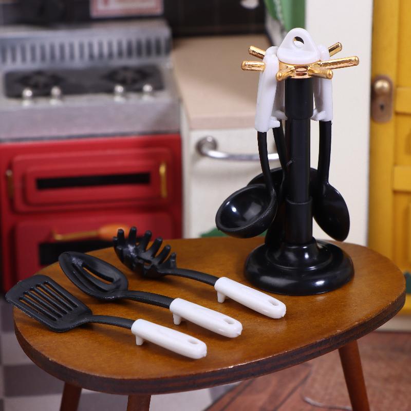 دمية مصغرة الملحقات مجرفة صغير - مراجعة Kitchen Utensil Holder وسعره