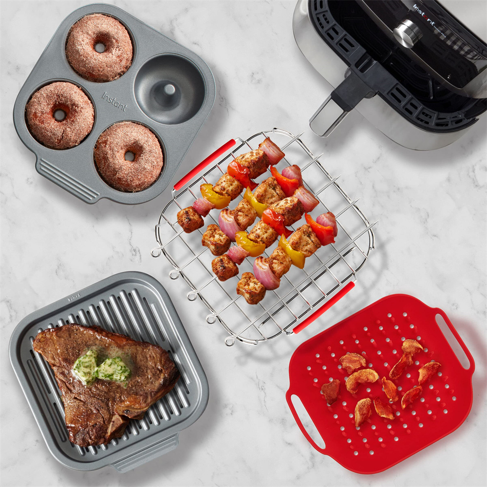 ملحق مقلاة هوائية للشواية مقاس - مراجعة Air Fryer Accessories وسعره