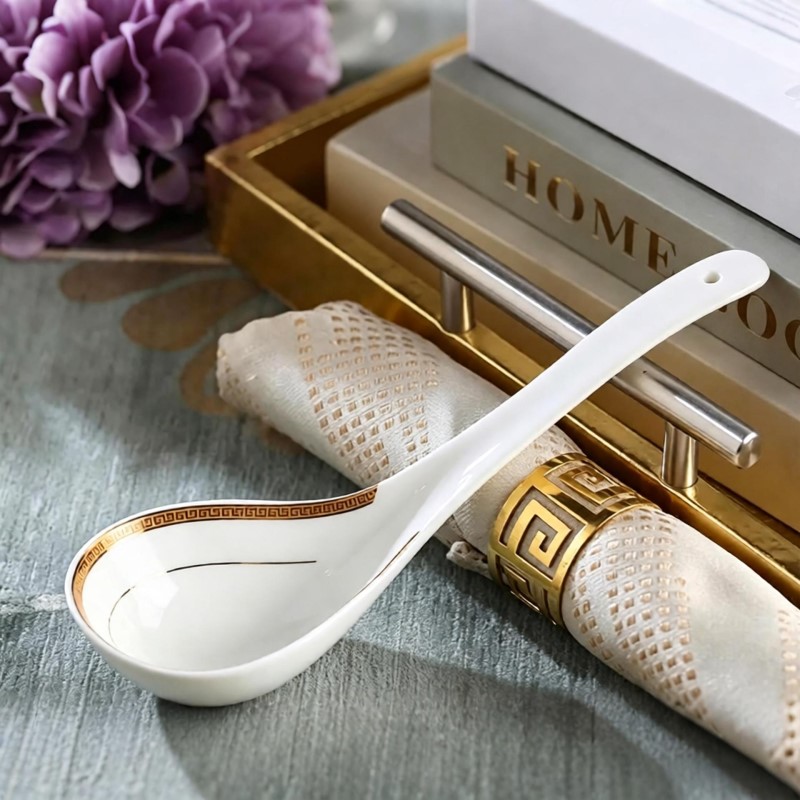 مغرفة حساء صينية على شكل عظمة، - مراجعة Korean Kitchen Gadgets وسعره