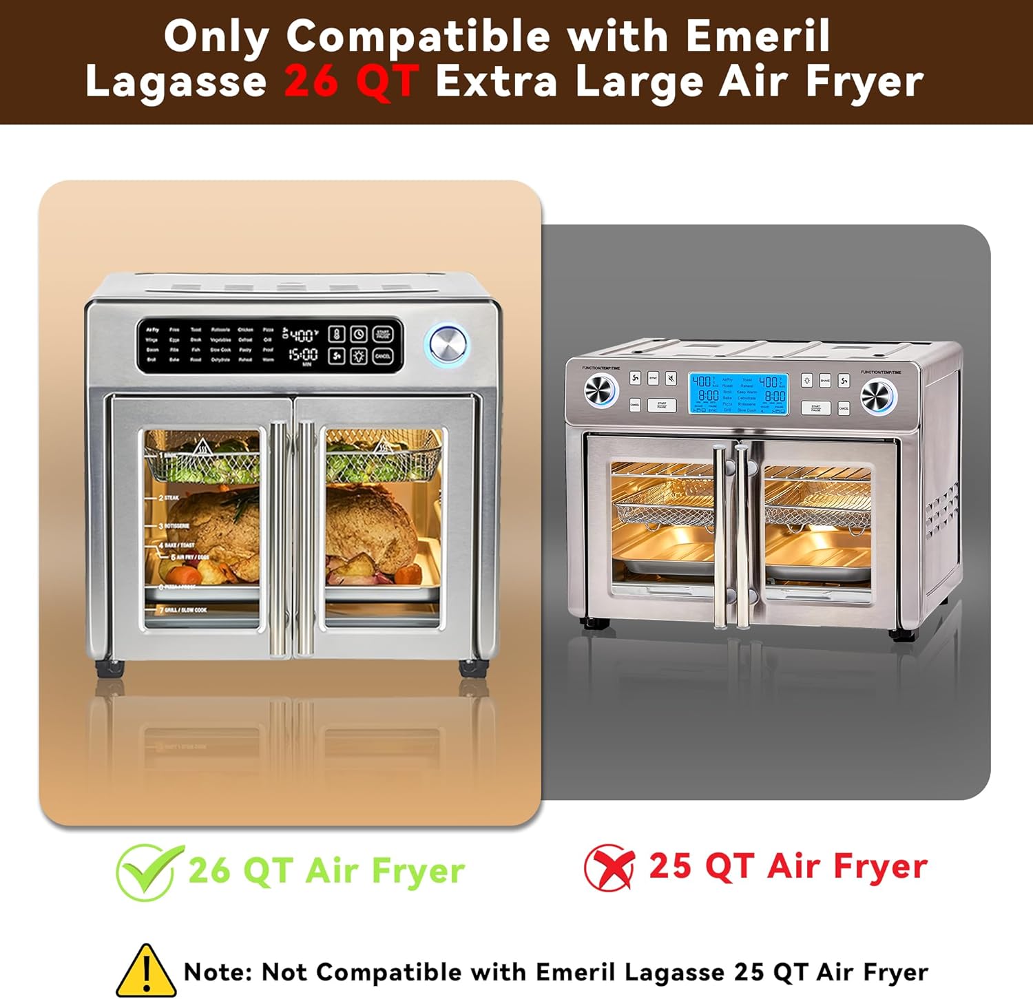 بطانات ورقية للاستخدام مرة واح - مراجعة Air Fryer Accessories وسعره