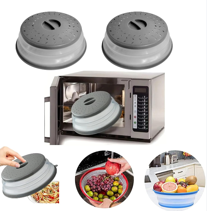 أغطية واقية من رذاذ الميكروويف - مراجعة Kitchen Gadgets That Are Useful وسعره