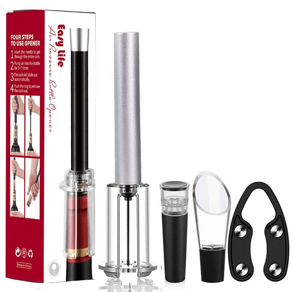 مجموعة أدوات فتح زجاجات النبيذ - مراجعة Quality Kitchen Gadgets وسعره