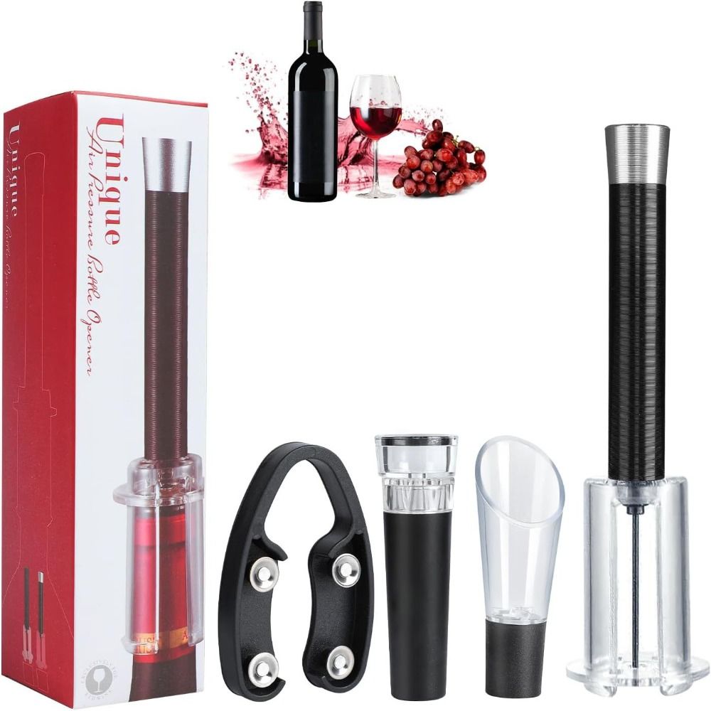 مجموعة أدوات فتح زجاجات النبيذ - مراجعة Quality Kitchen Gadgets وسعره