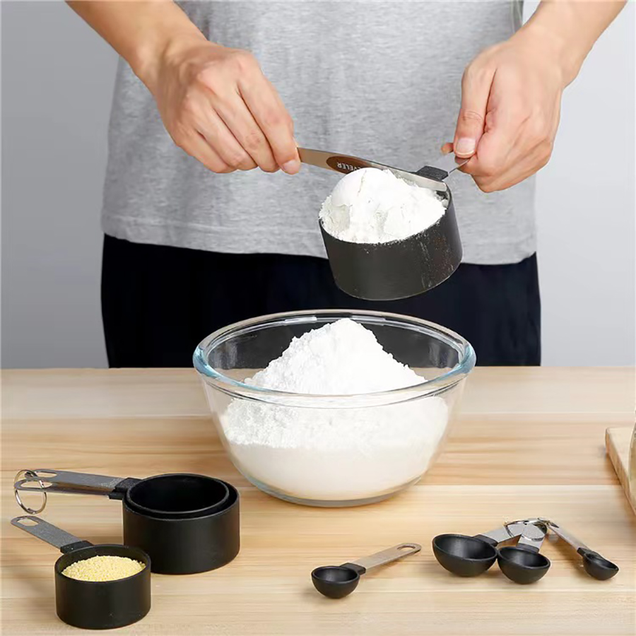 4 قطعة/8 قطعة كوب قياس بلاستيك - مراجعة Quality Kitchen Gadgets وسعره