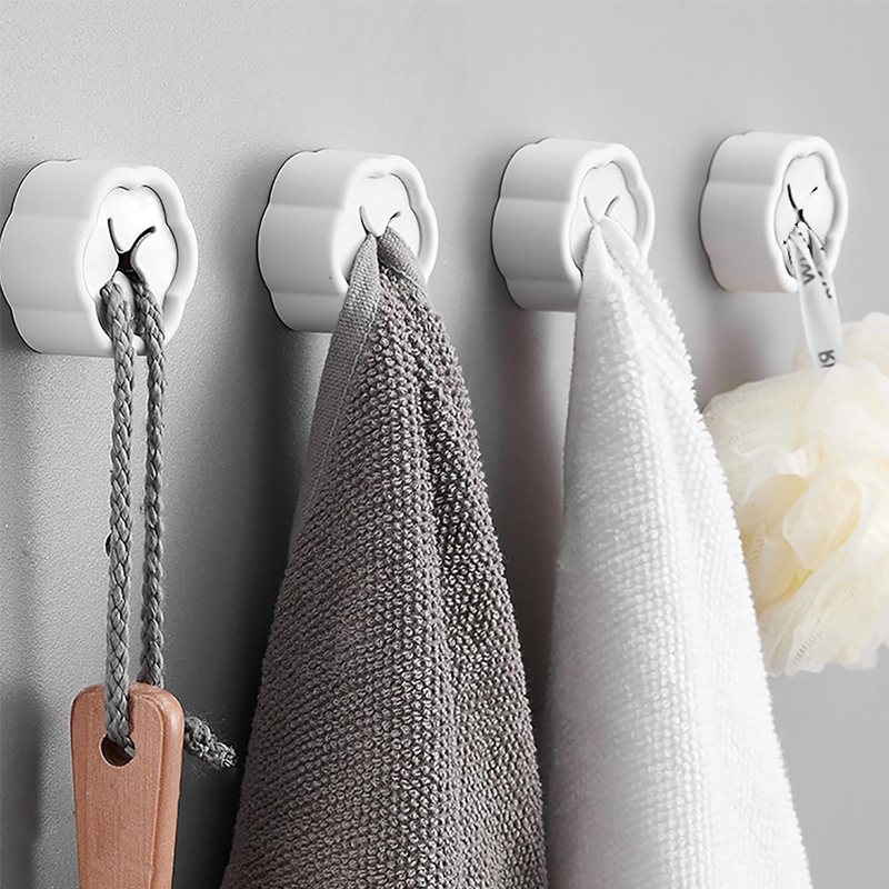6 قطع حامل مناشف ذاتي اللصق بد - مراجعة Kitchen Gadgets Website وسعره