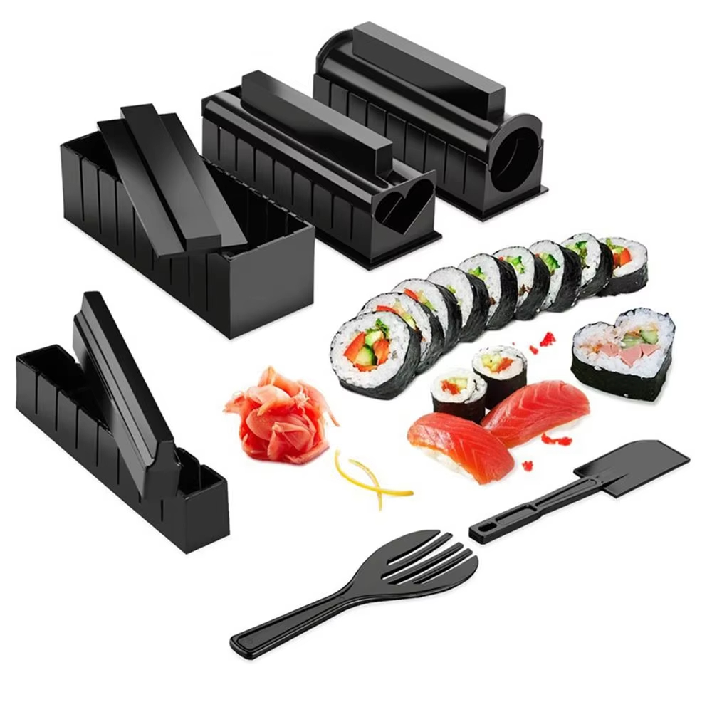 طقم صنع السوشي الياباني 3/10 ق - مراجعة Kitchen Gadget Amazon وسعره