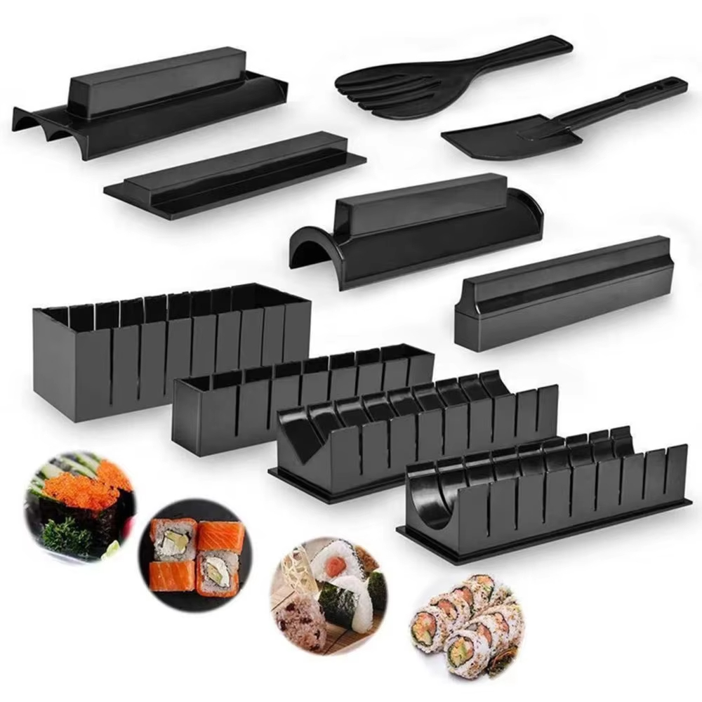 طقم صنع السوشي الياباني 3/10 ق - مراجعة Kitchen Gadget Amazon وسعره