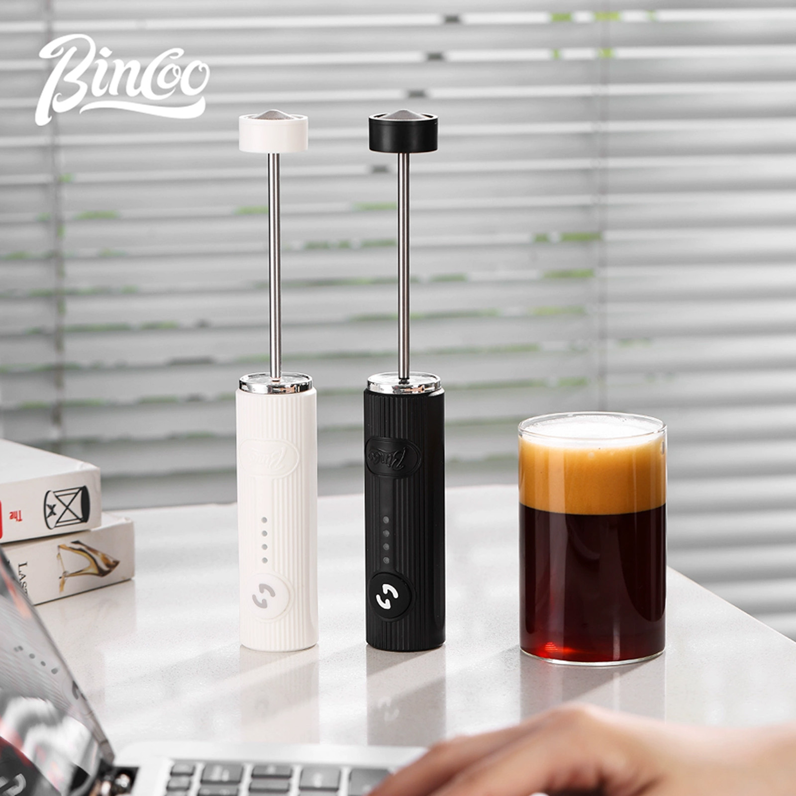 BINCOO القهوة الكهربائية Froth - مراجعة Kitchen Gadgets Website وسعره