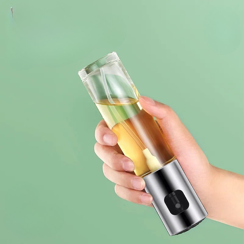 بخاخ زيت زجاجي للطبخ رذاذ الزي - مراجعة Kitchen Gadget Amazon وسعره